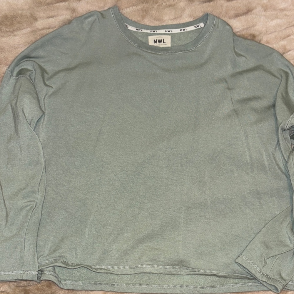 Madewell MWL Sage Long Sleeve Top